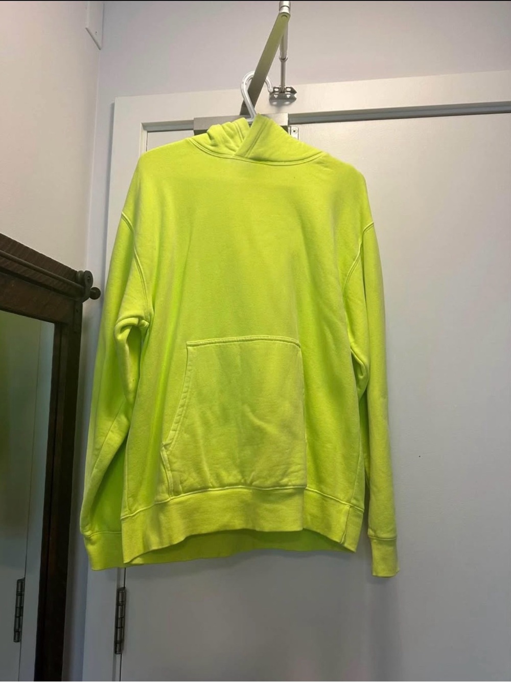 Women’s Neon Yellow Pullover Hoodie Sweatshirt